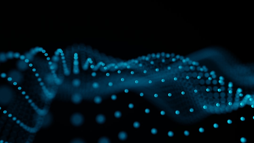 data visualization of multiple AI agent nodes connecting and solving complex business tasks